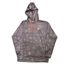 Load image into Gallery viewer, ExploreLearning All Over Print Men&#39;s Hoodie - Grey
