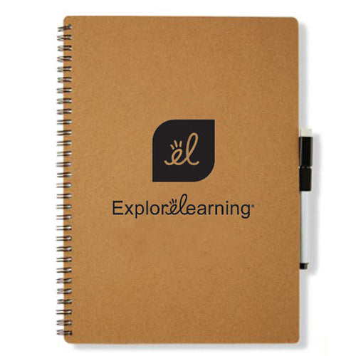 Explore Learning Dry Erase Notebook